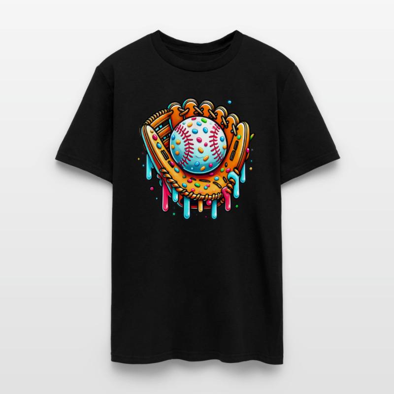 Baseball Drip Melting Ice Cream Glove for Boys