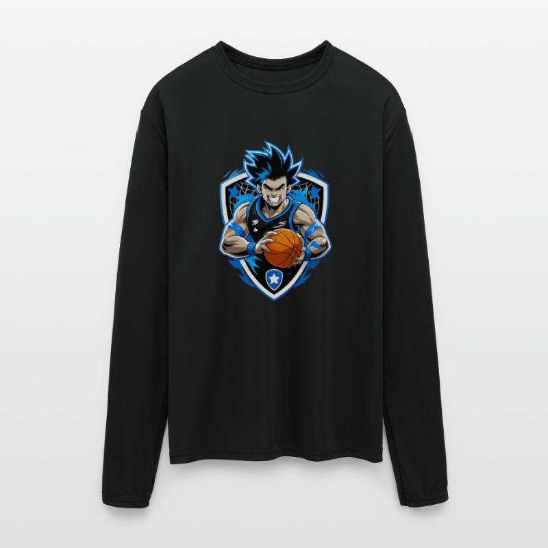 Basketball Mascot – Aggressive Esports Logo Design