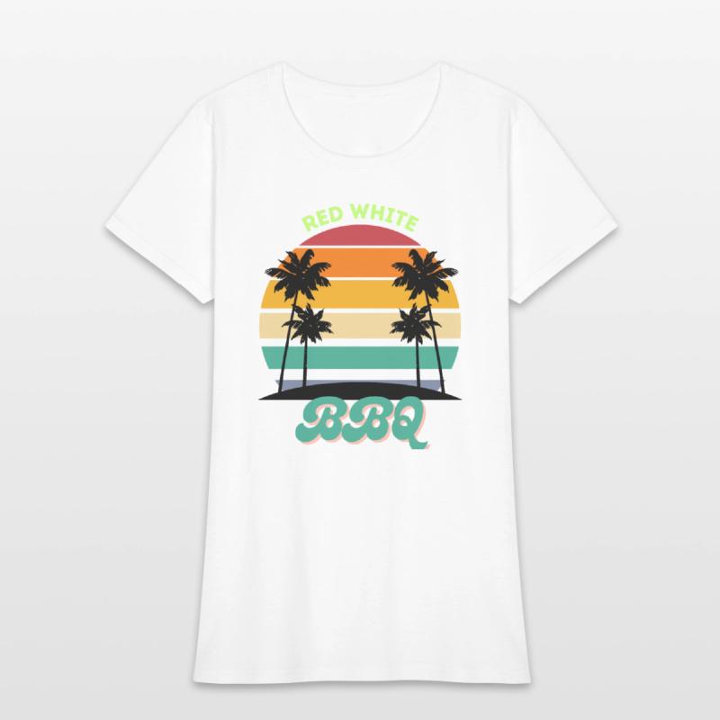 BBQ T-shirt for man woman