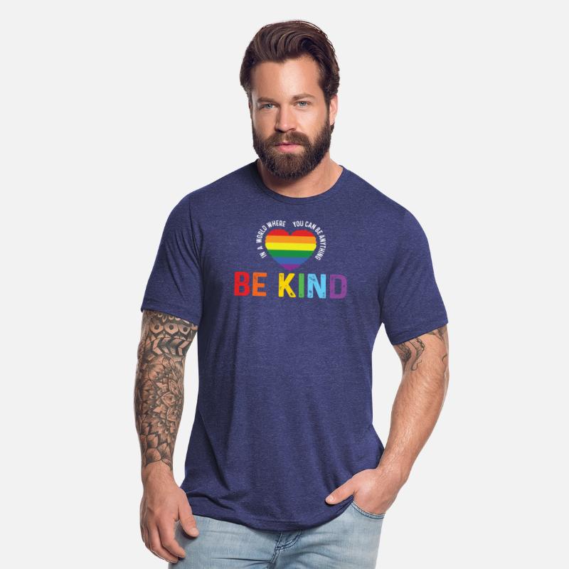 Be Kind LGBT Gay Les Pride Rainbow T-Shirts