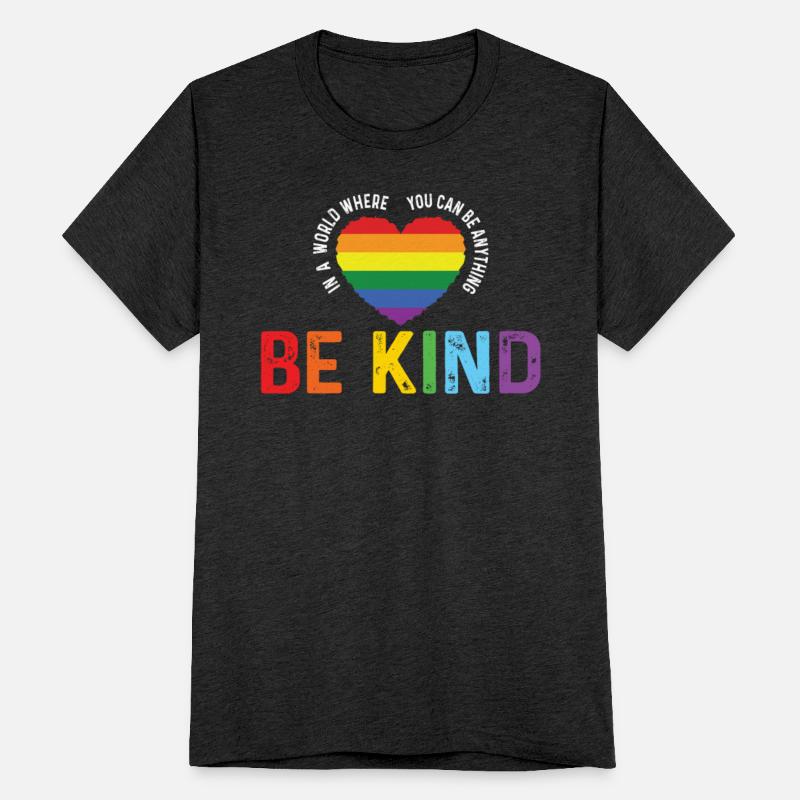 Be Kind LGBT Gay Les Pride Rainbow T-Shirts