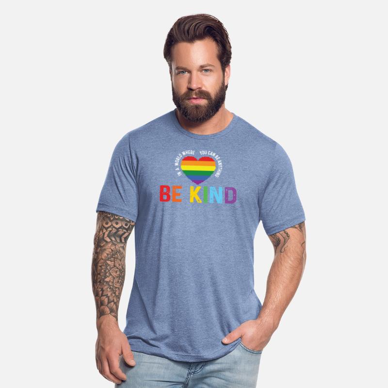 Be Kind LGBT Gay Les Pride Rainbow T-Shirts