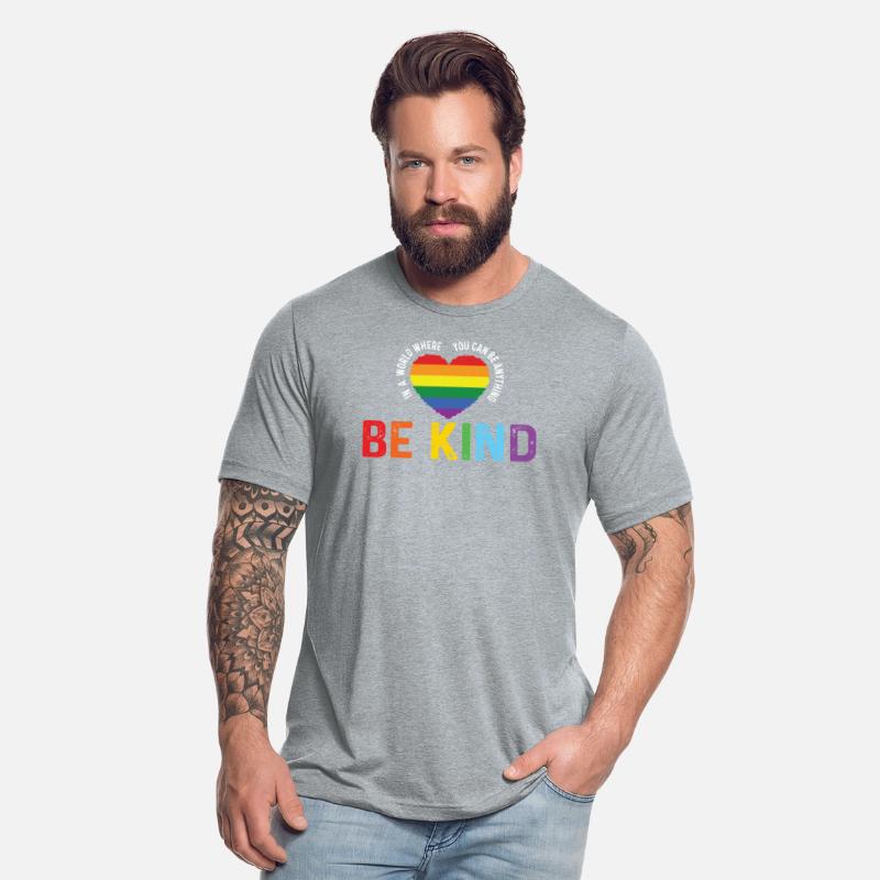 Be Kind LGBT Gay Les Pride Rainbow T-Shirts
