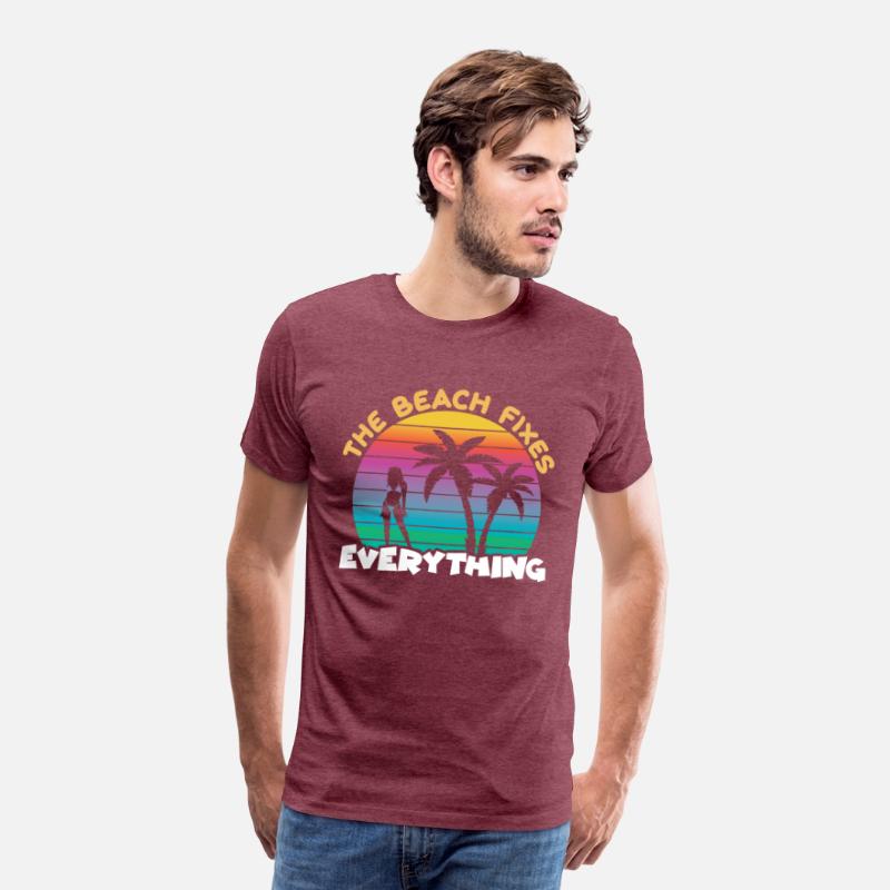 Beach Fixes Everything Vacation Surfer