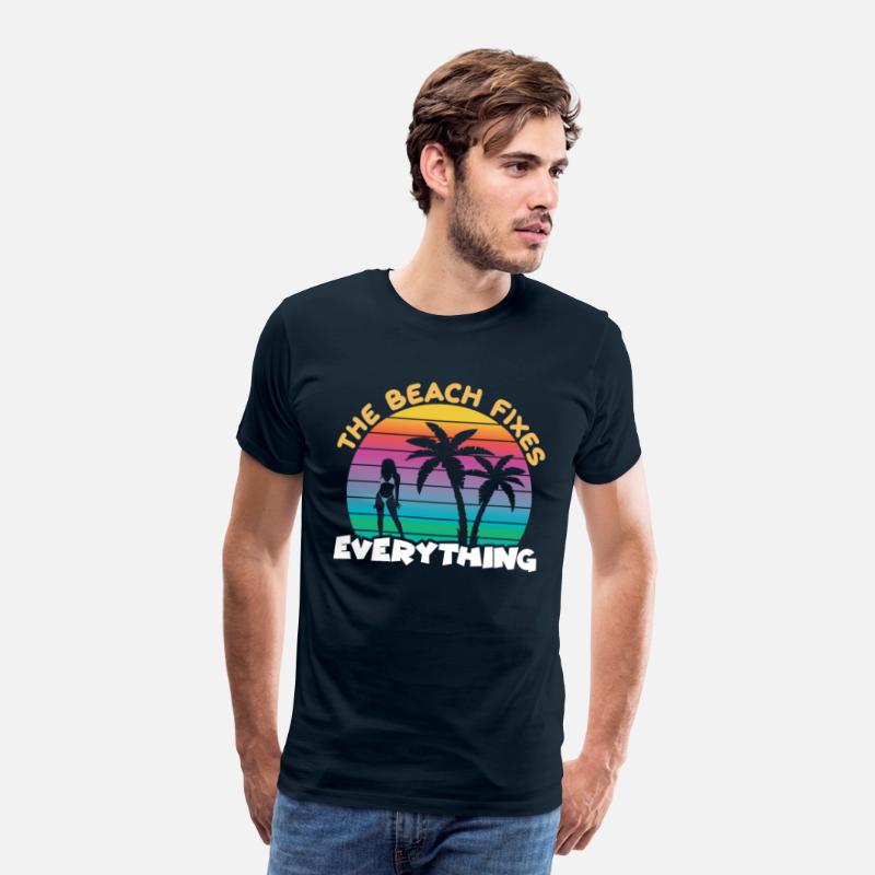 Beach Fixes Everything Vacation Surfer