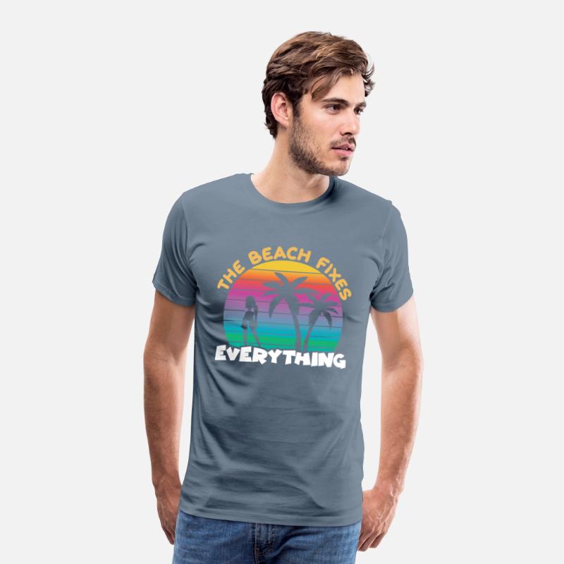 Beach Fixes Everything Vacation Surfer