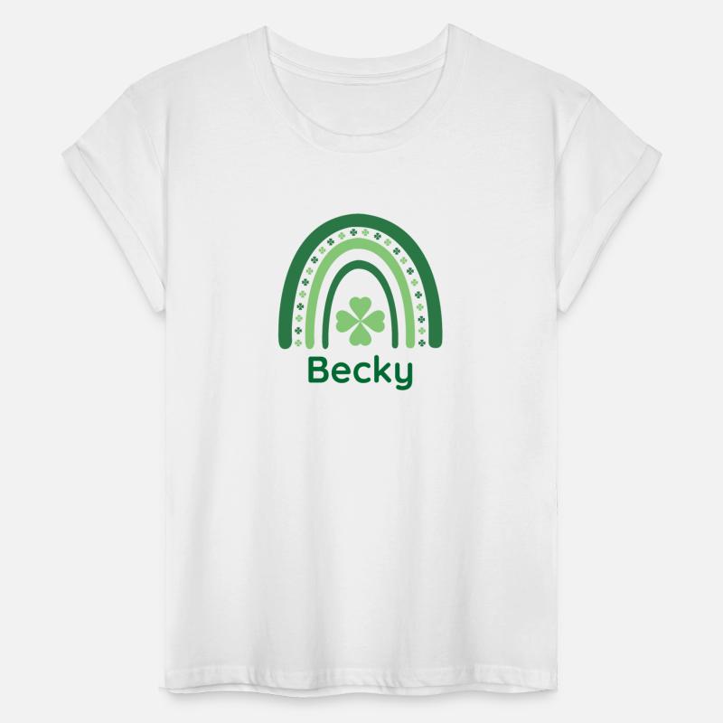 Becky Clover Charm Boho Rainbow