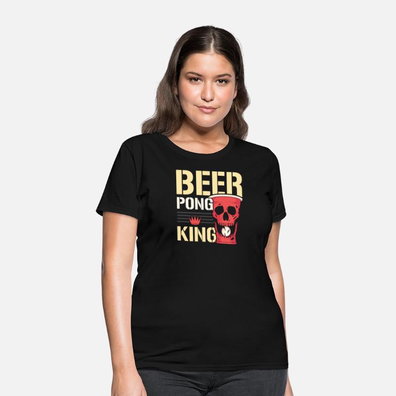 Beer Pong King Alcohol Drinking Game Beer Pong