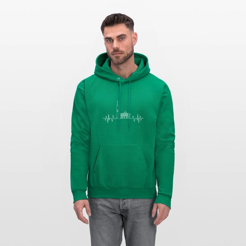 Berlin Heartbeat Design - TV Tower and Brandenburg