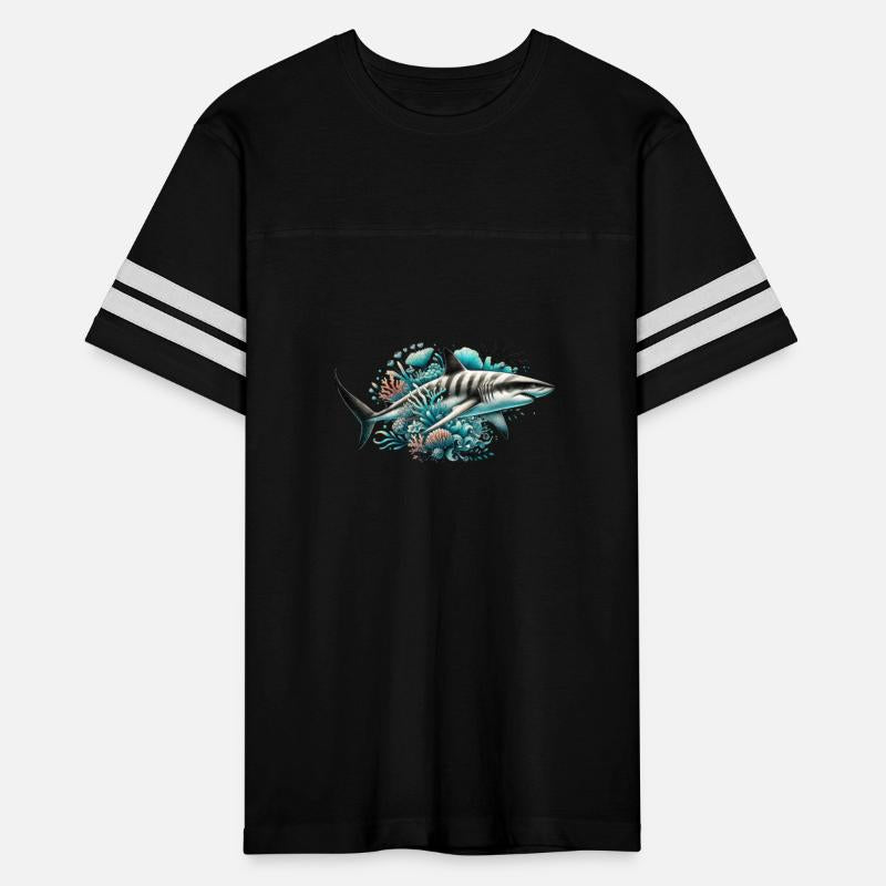 Big Shark On An Underwater Reef