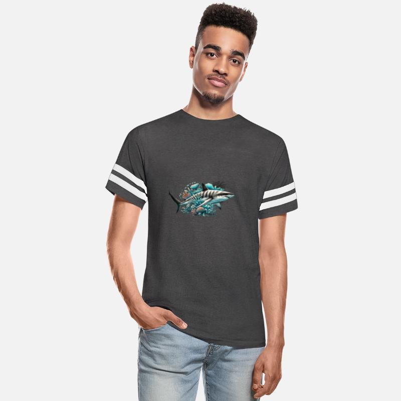 Big Shark On An Underwater Reef