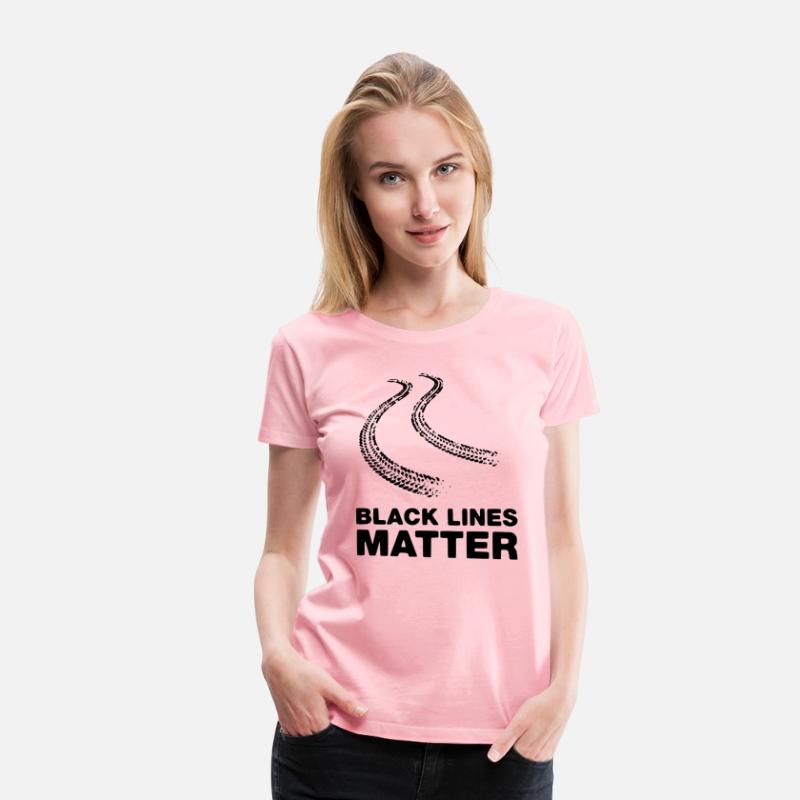 Black lines matter Drifter Driver Petrolhead Gift