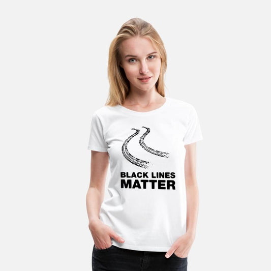 Black lines matter Drifter Driver Petrolhead Gift