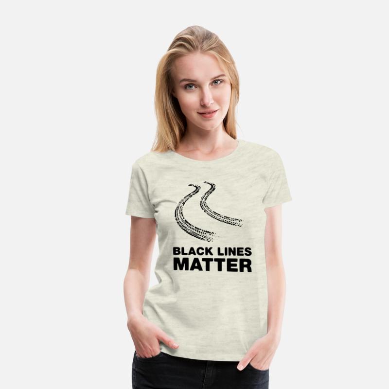 Black lines matter Drifter Driver Petrolhead Gift