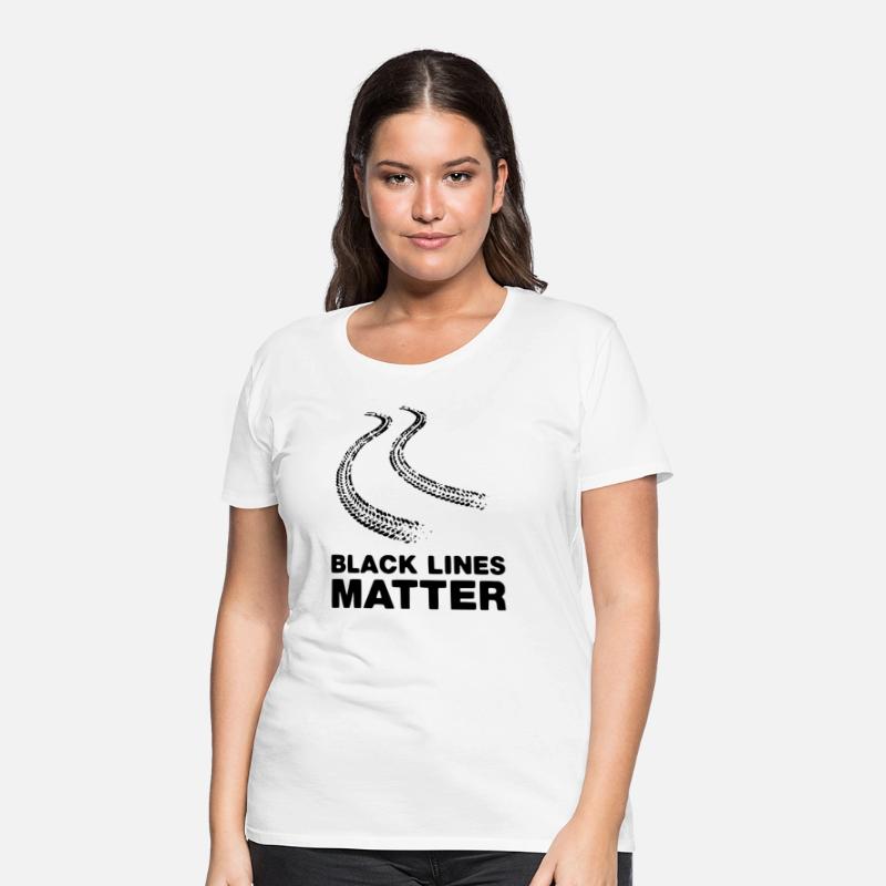 Black lines matter Drifter Driver Petrolhead Gift