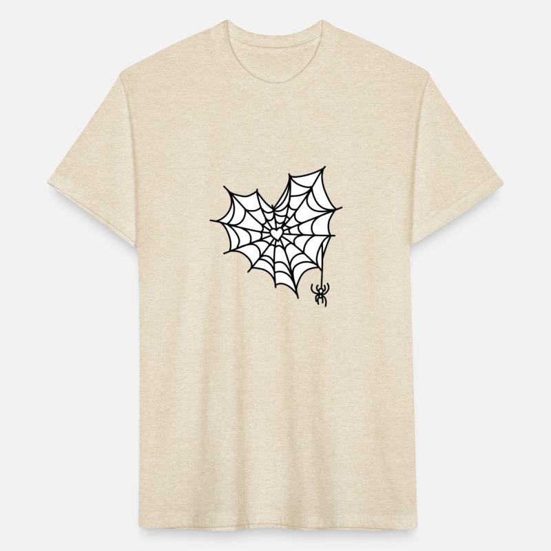 Black Spider Web Heart