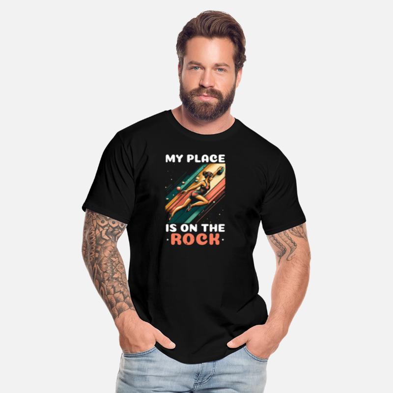 Bouldering Girl Boulderer Rock Climbing Wall