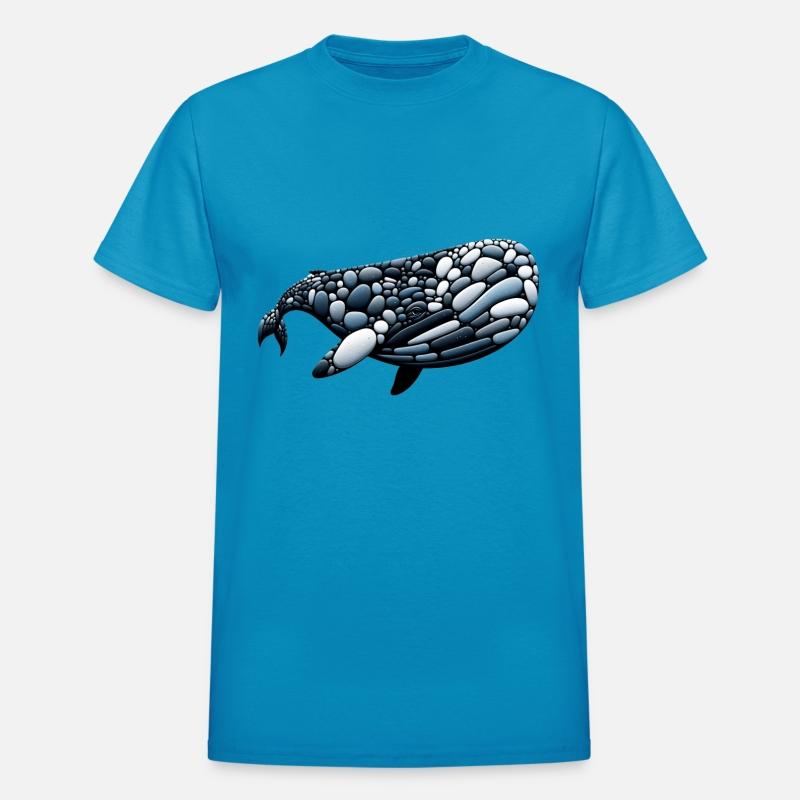 Bowhead Whale Pebble Portrait