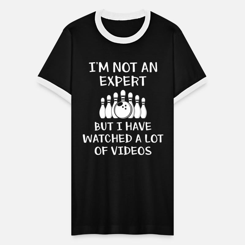 Bowling Pin I'm Not An Expert Funny Bowling