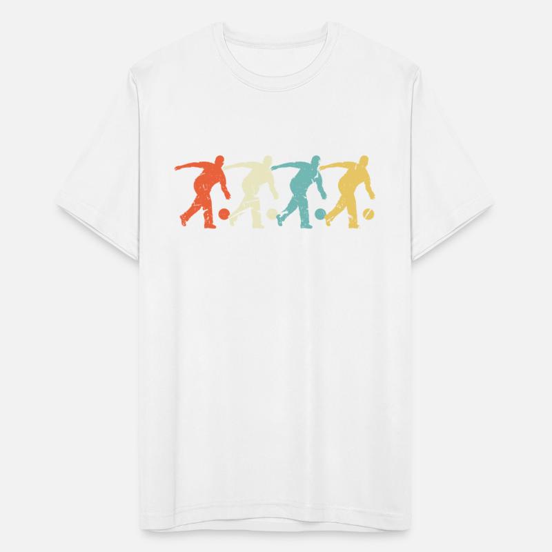 Bowling Retro Men Bowling Player