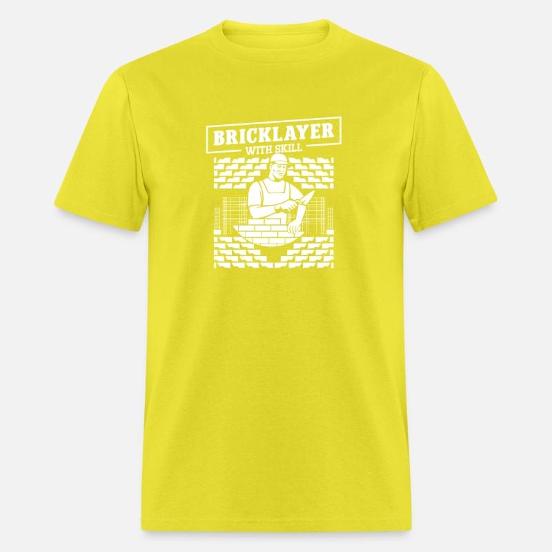 Bricklayer with skill brickie brickmason mason