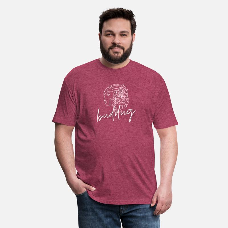 Buddug Logomark Sigil Design in white