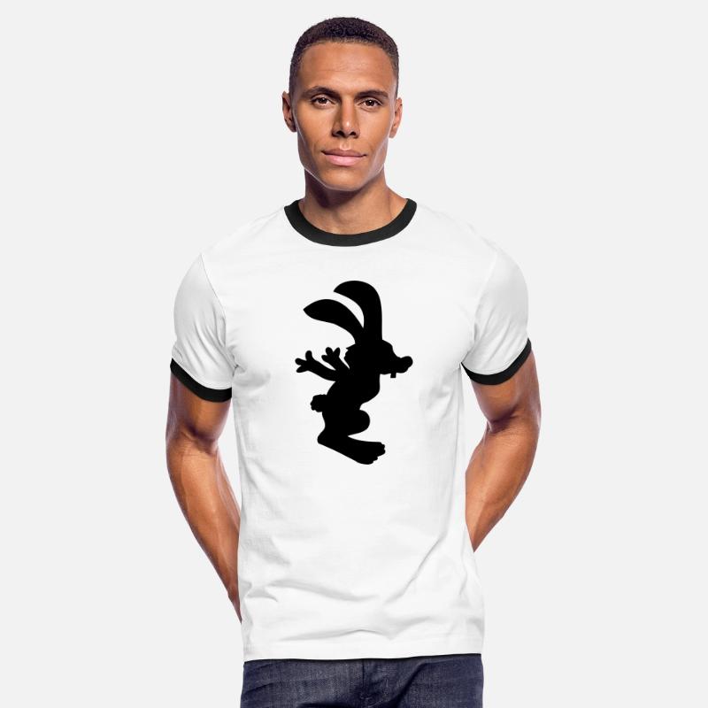 Bunny Jumps Funny Cool Jumping high Fun Silhouette