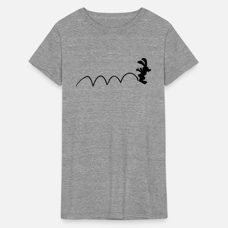 Bunny Jumps Funny Cool Jumping high Fun Silhouette