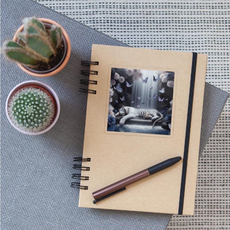 Butterfly Spirit Guardian: White Tiger & Black Ros