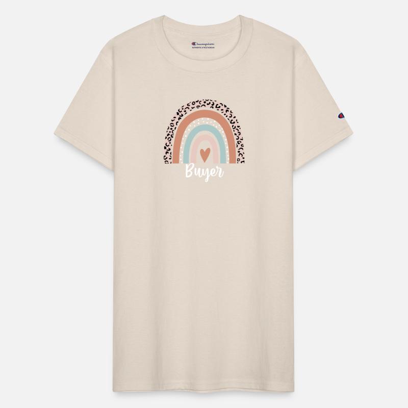 Buyer Rainbow Leopard Funny Buyer Appreciation