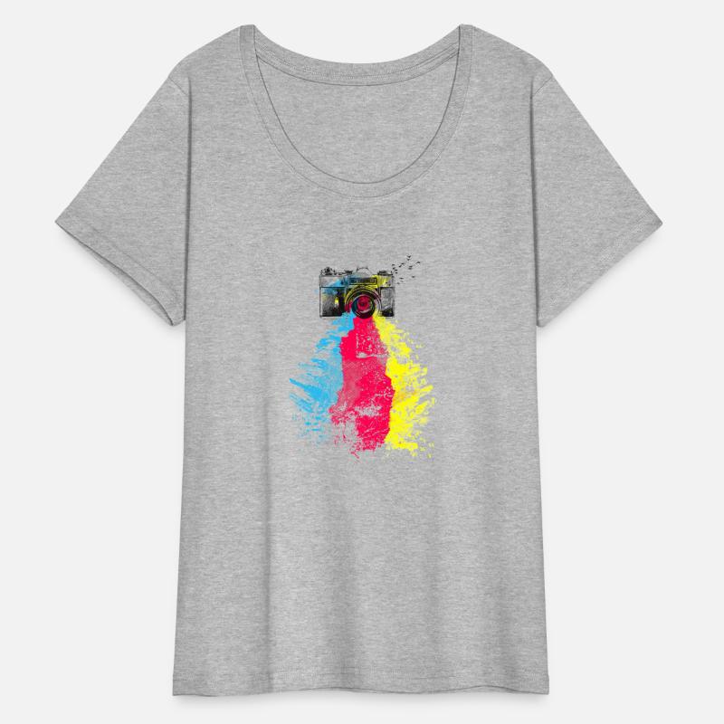 camera cmyk colors neon