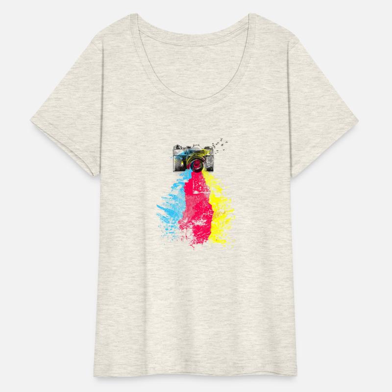 camera cmyk colors neon