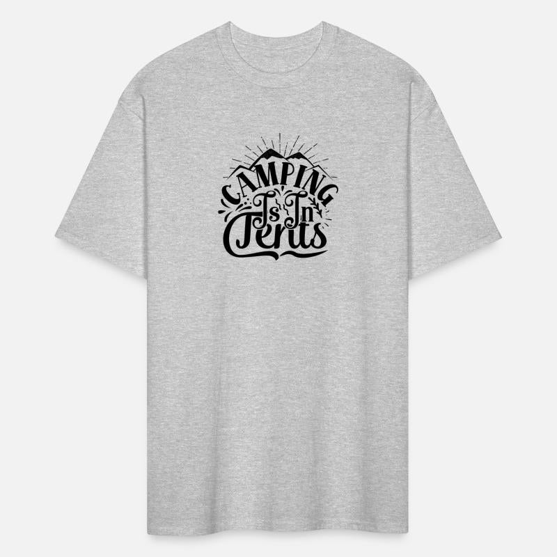 Camping is in tents 01