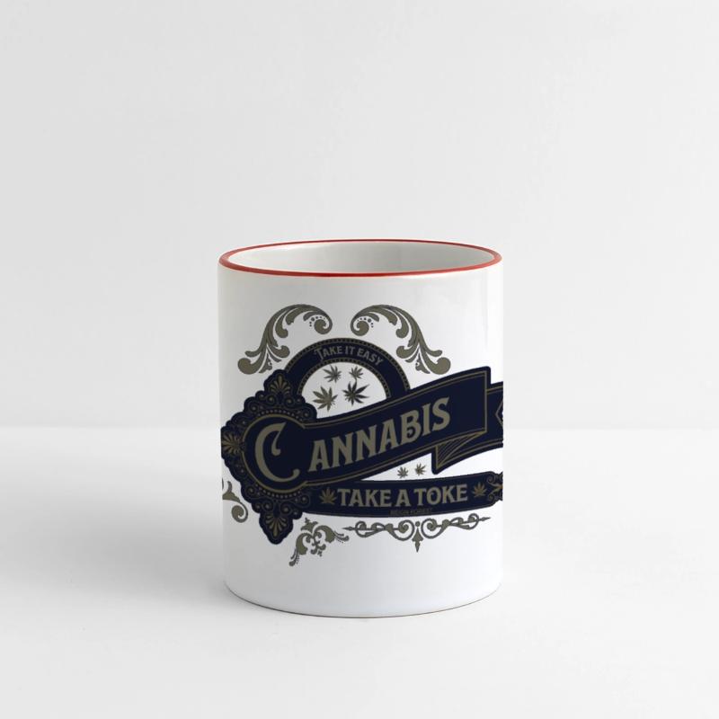 Cannabis Take a Toke - Funny Graphic T Shirt