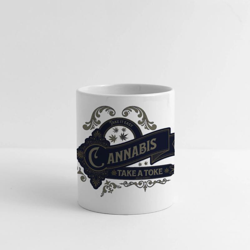 Cannabis Take a Toke - Funny Graphic T Shirt