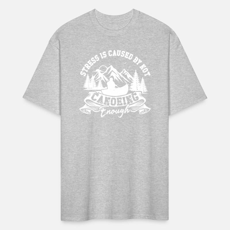 Canoe Canoeing Vintage Stress Is