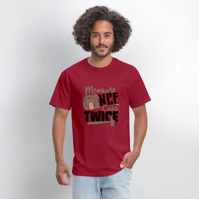 Carpenter Gifts Measure Once Cuss Twice