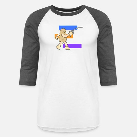 Cartoon potato fencing