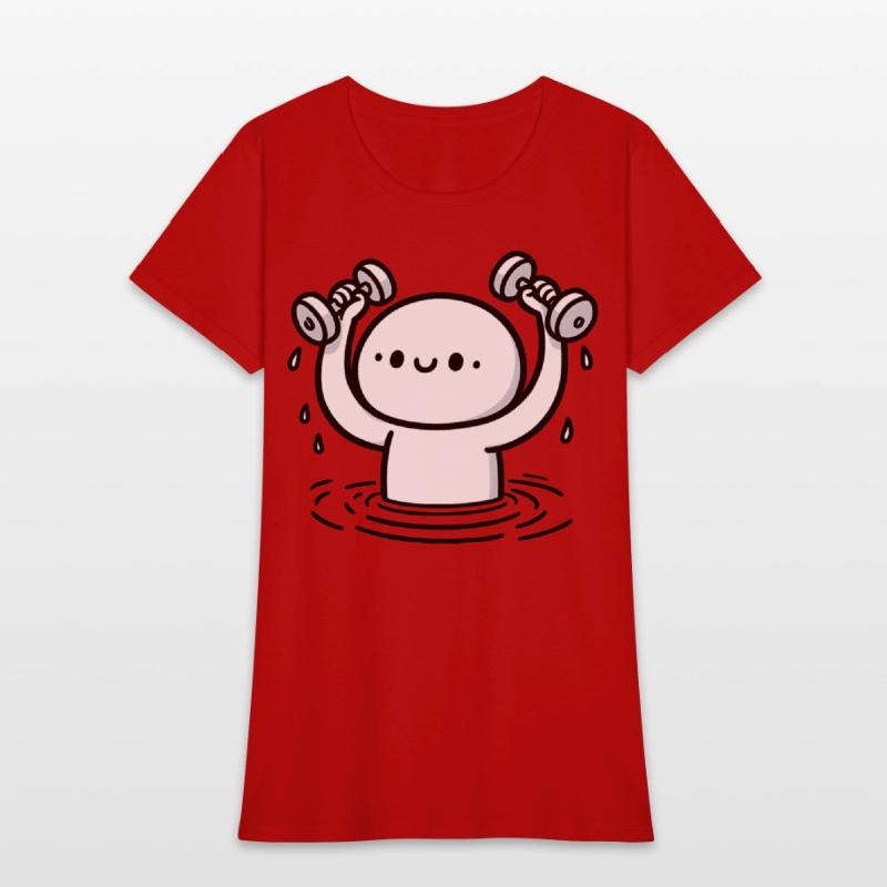 Cartoon Water Aerobics Aqua Aerobics