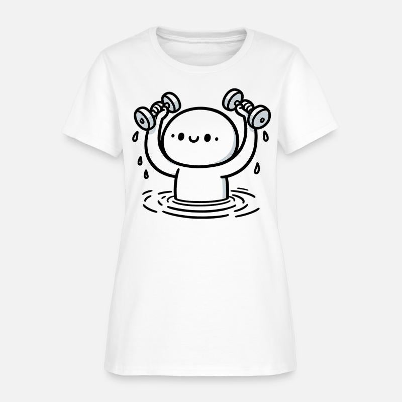 Cartoon Water Aerobics Aqua Aerobics