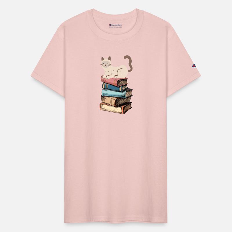 cat knows things , Cat on top of books , cute cat