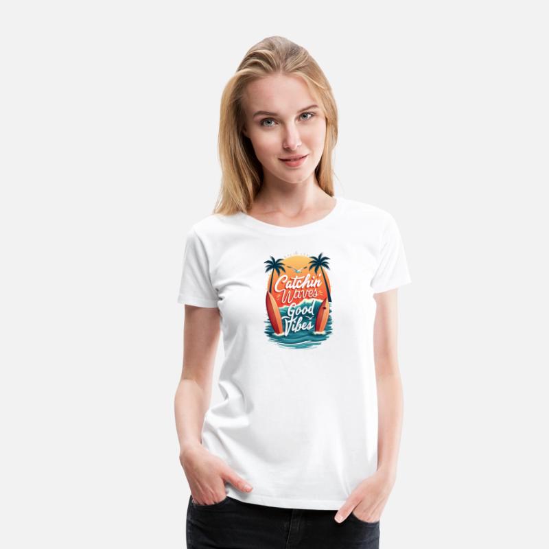 Catchin' Waves Surf Tee