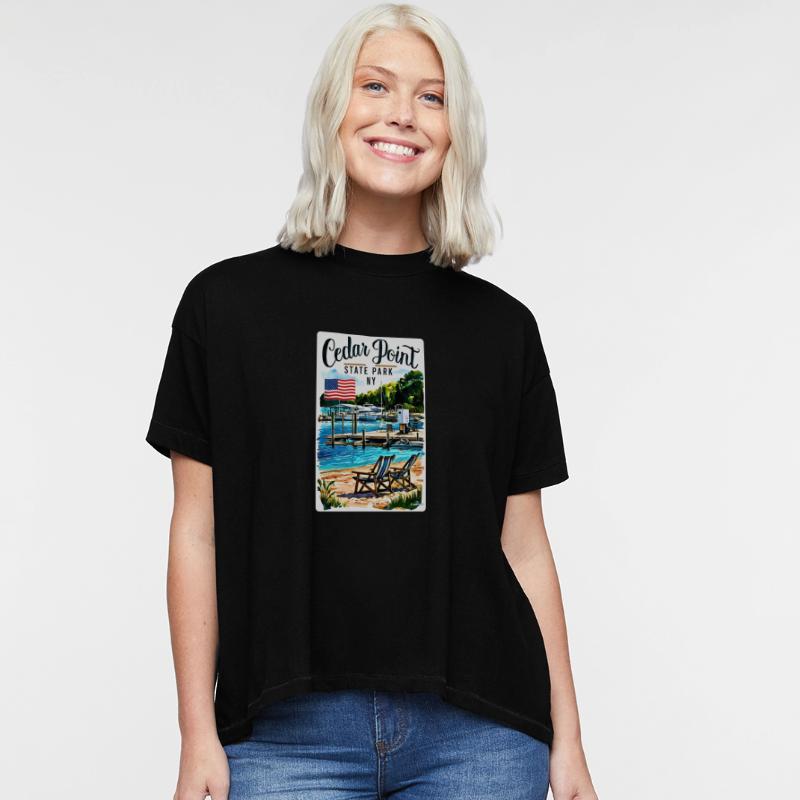 Cedar Point State Park Ny is a park USA V3