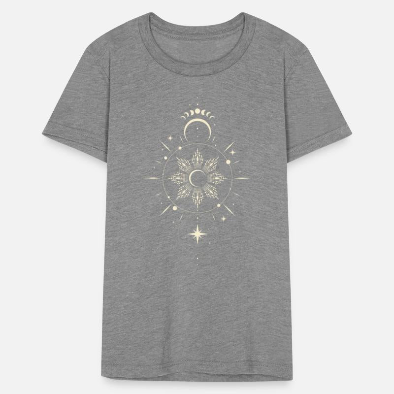 Celestial Mandala Sun and Moon Design