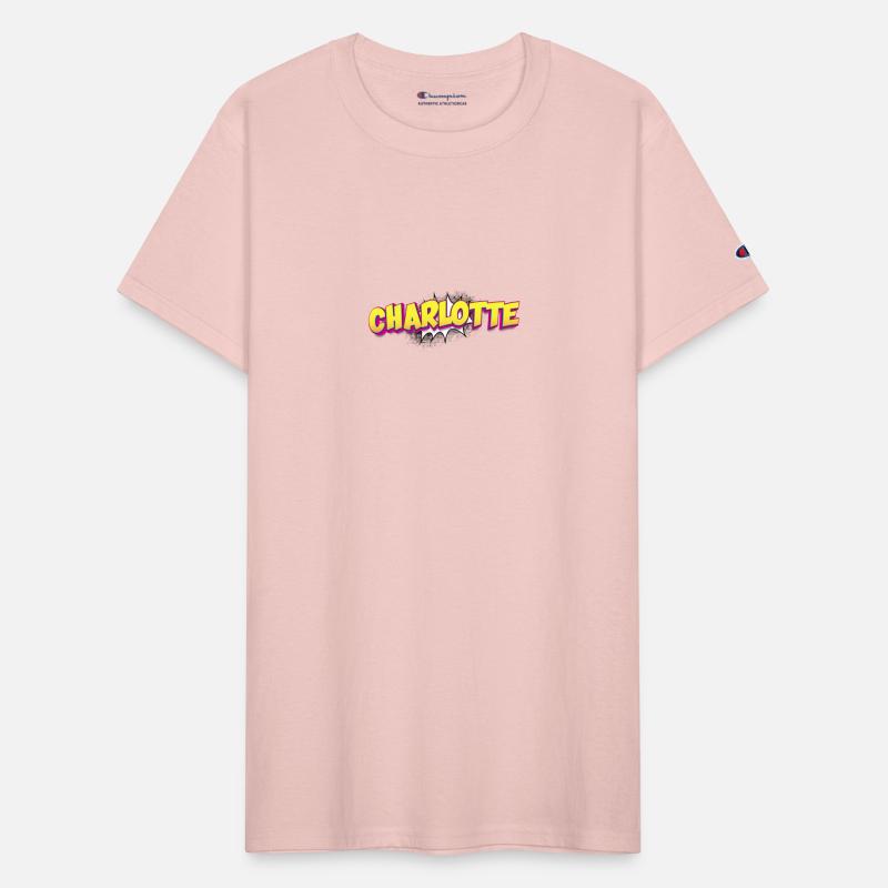 Charlotte Custom Name Comic Book Style Pop Art,