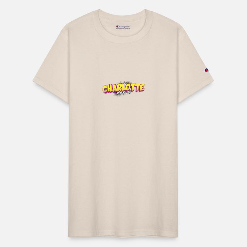 Charlotte Custom Name Comic Book Style Pop Art,