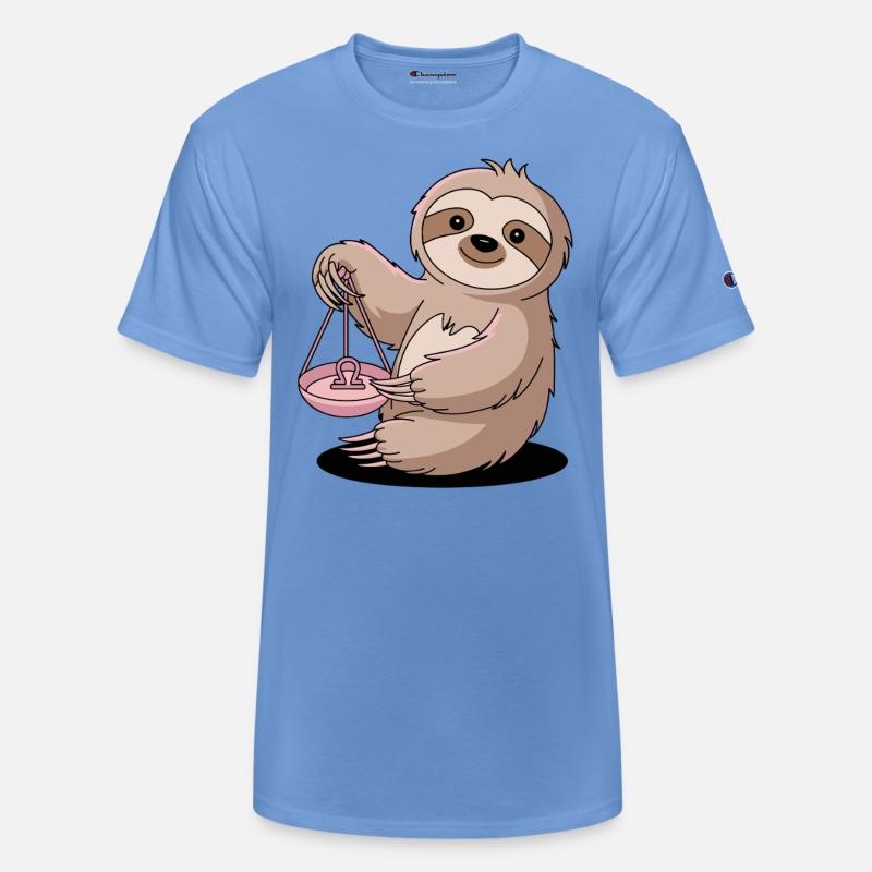 Charming Libra Zodiac Sloth With Balance