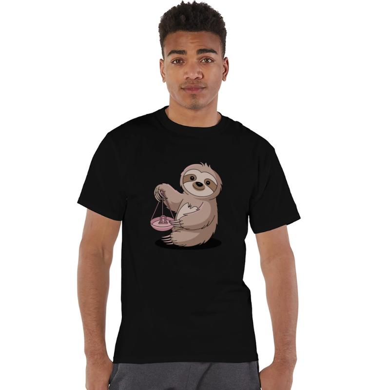 Charming Libra Zodiac Sloth With Balance