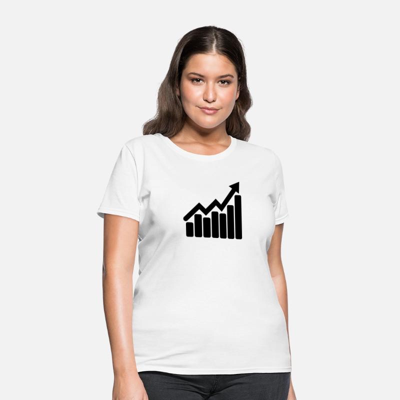 Chart shares go up logo for office