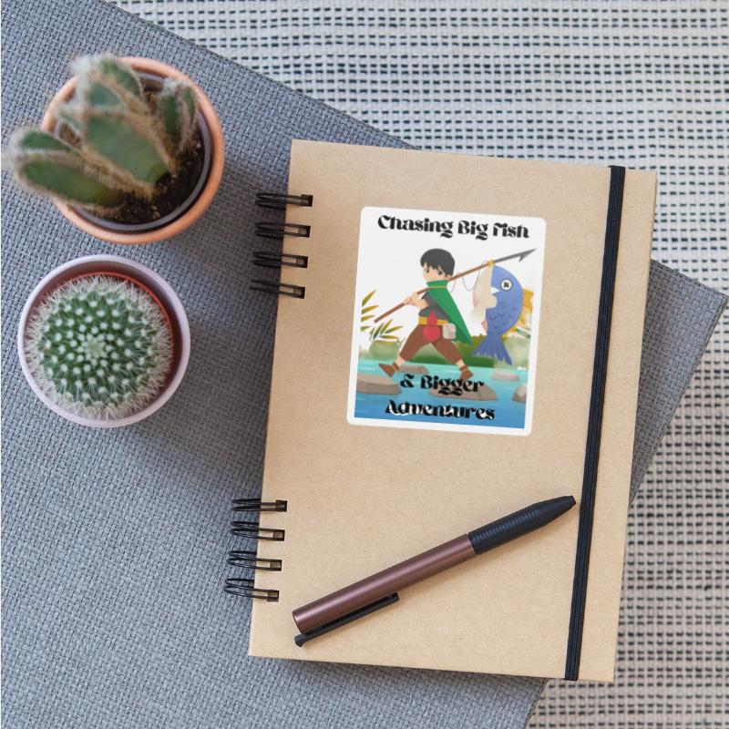 Chasing Big Fish & Bigger Adventures T shirt